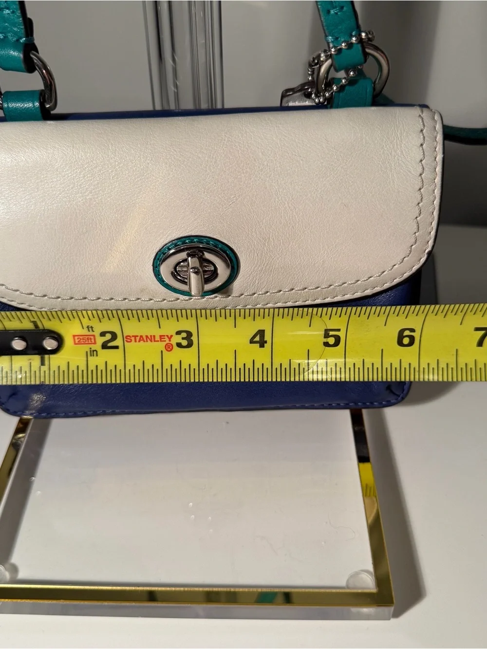 Coach Colorblock Crossbody Wallet Bag